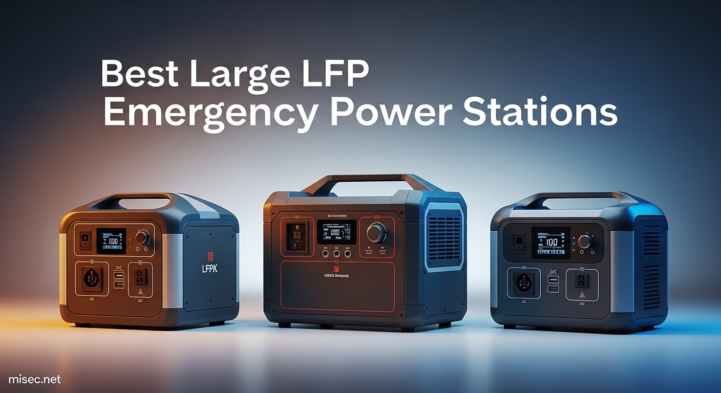 Best Large LFP Emergency Power Stations