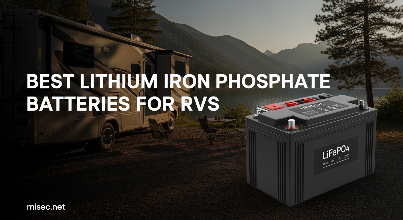 Best Lithium Iron Phosphate Batteries for RVs