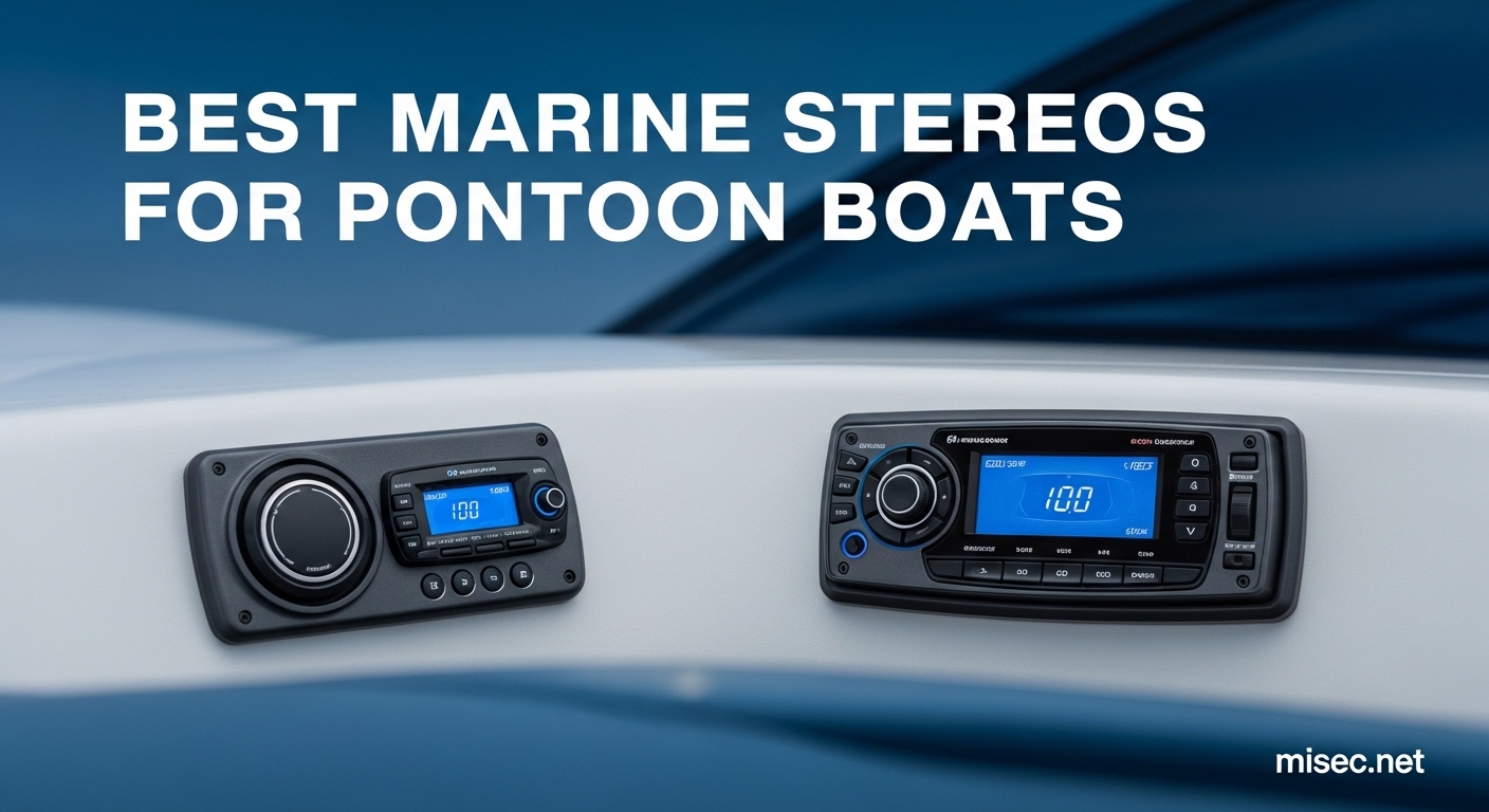 Best Marine Stereos for Pontoon Boats