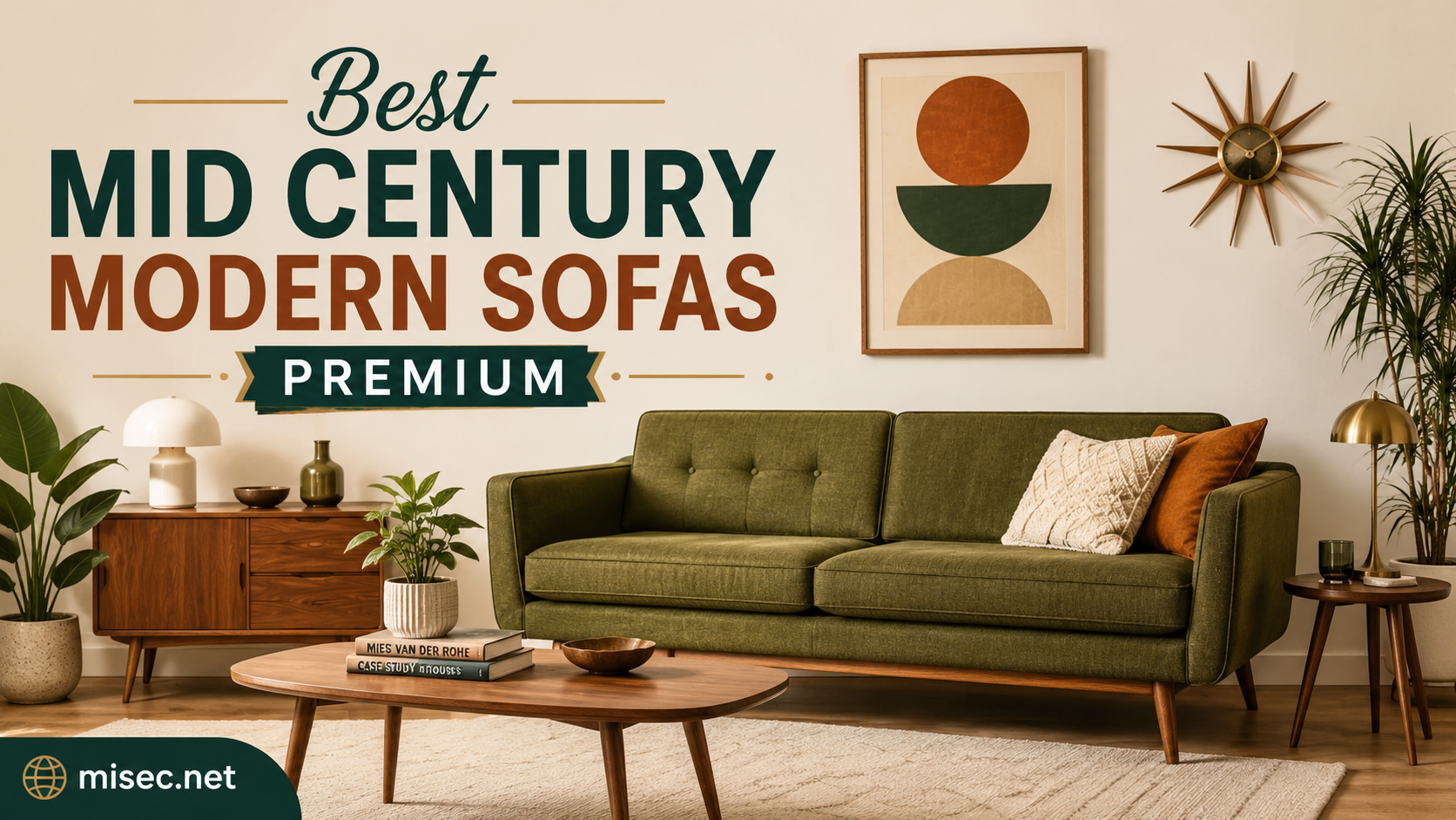 Best Mid Century Modern Sofas Premium
