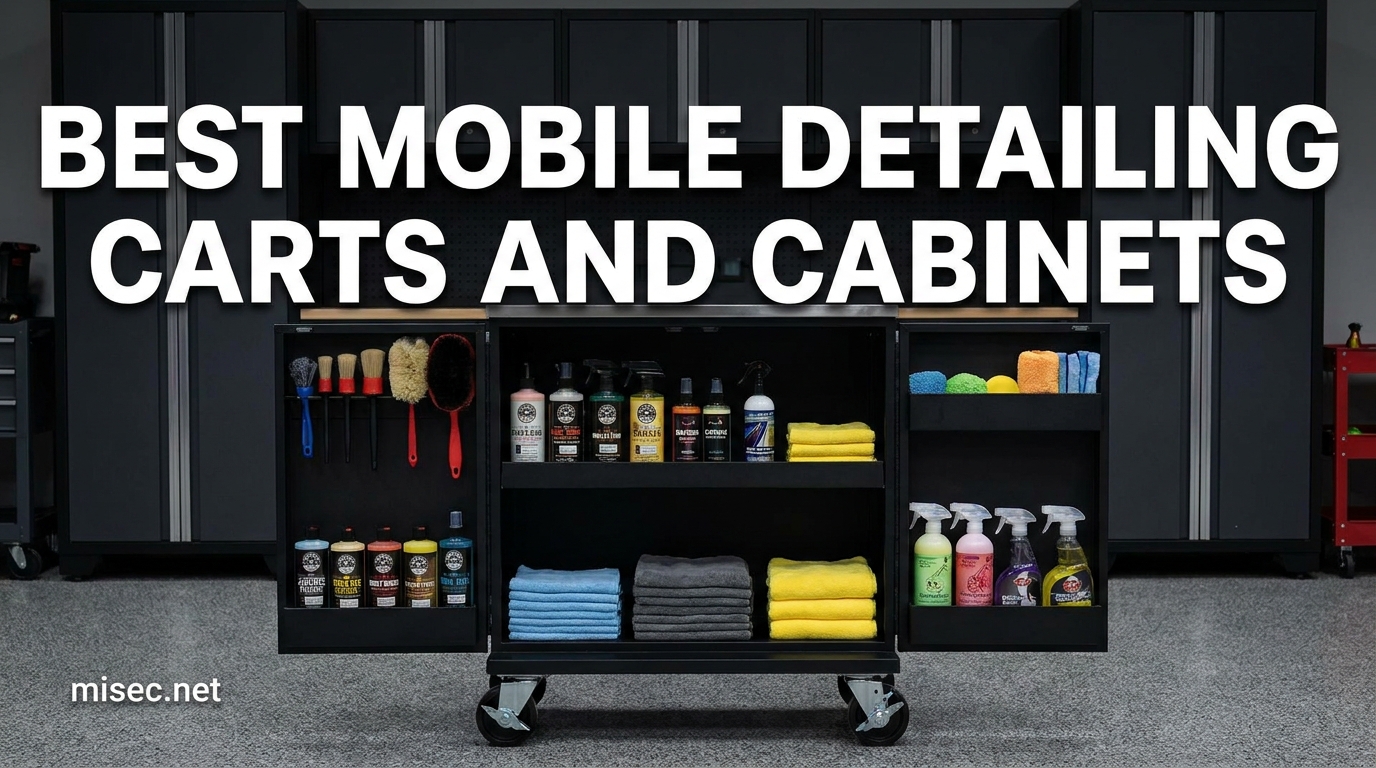 Best Mobile Detailing Carts and Cabinets