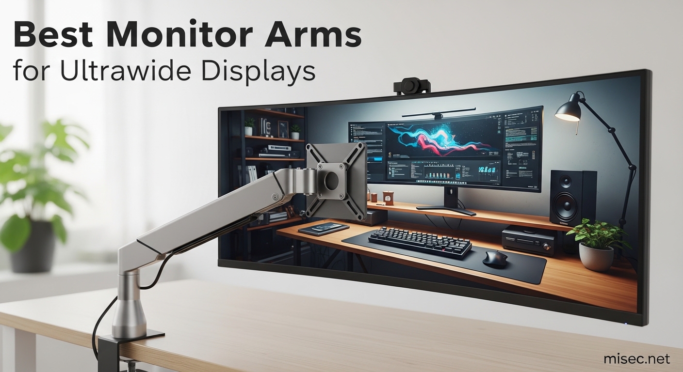 Best Monitor Arms for Ultrawide Displays