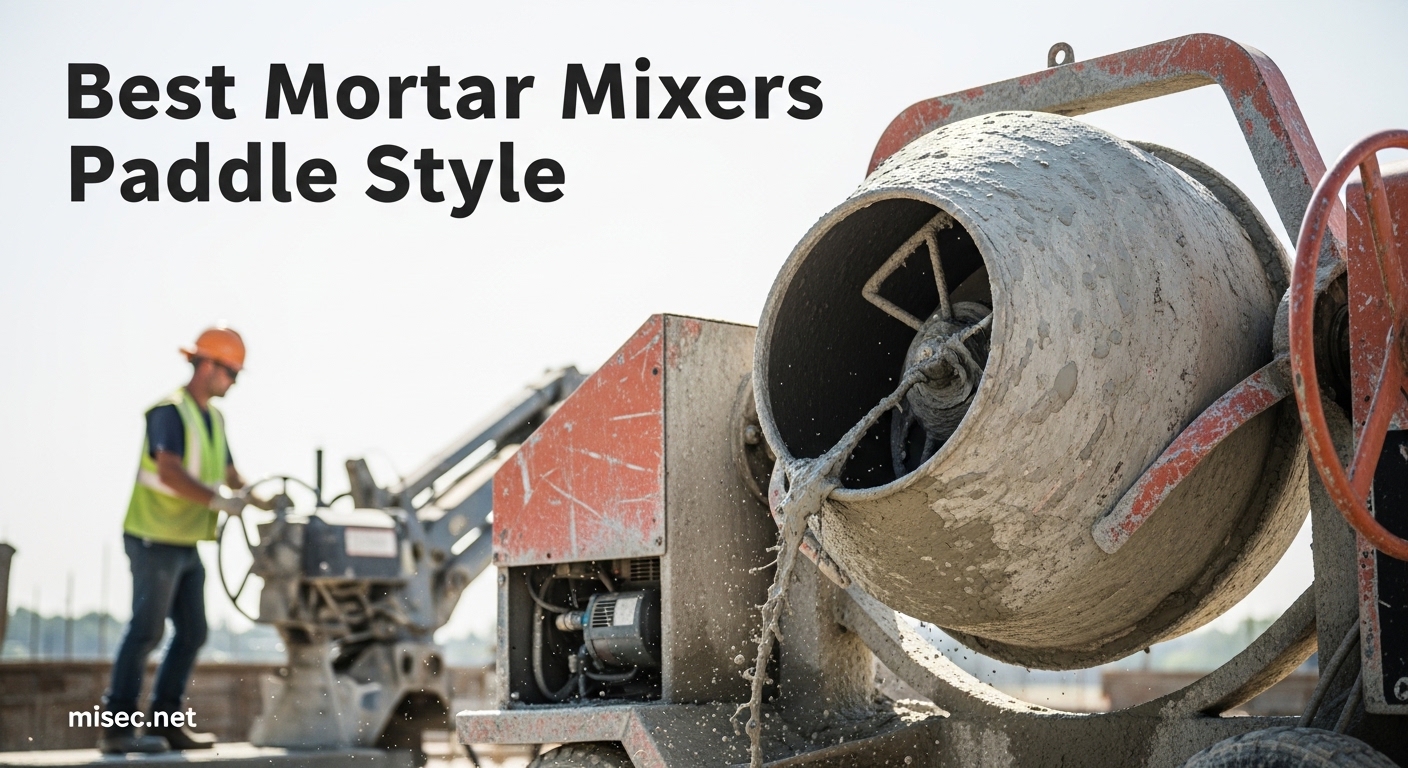 Best Mortar Mixers Paddle Style