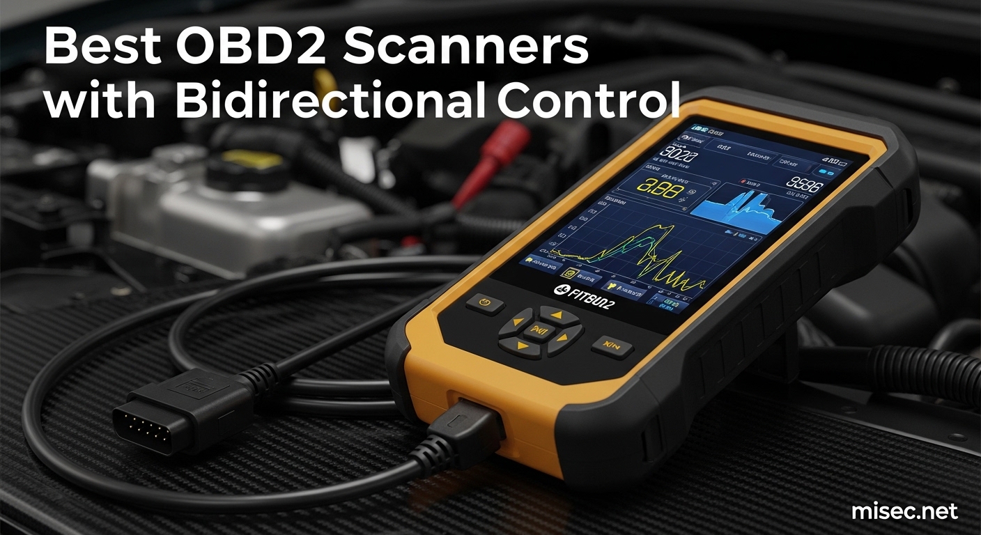 Best OBD2 Scanners with Bidirectional Control