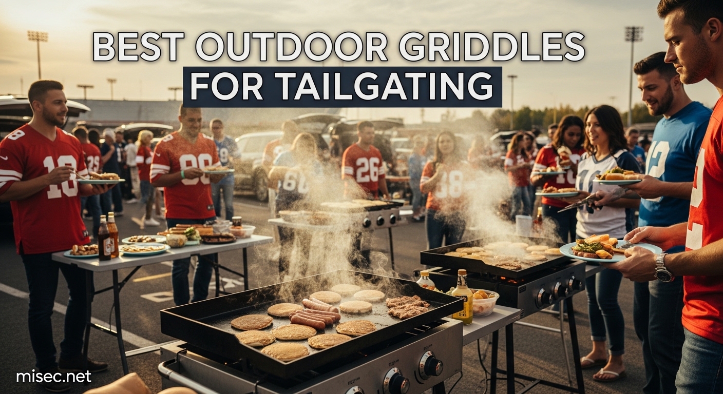 Best Outdoor Griddles for Tailgating
