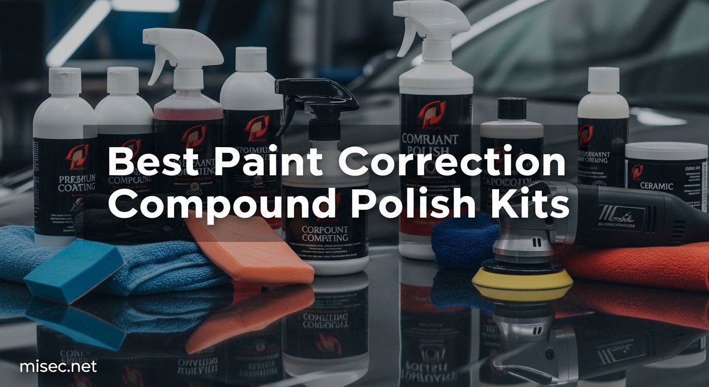 Best Paint Correction Compound Polish Kits
