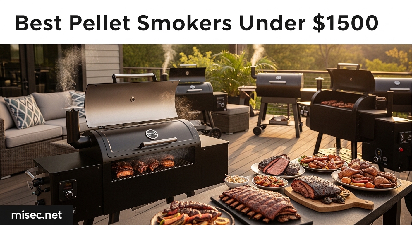 Best Pellet Smokers Under $1500