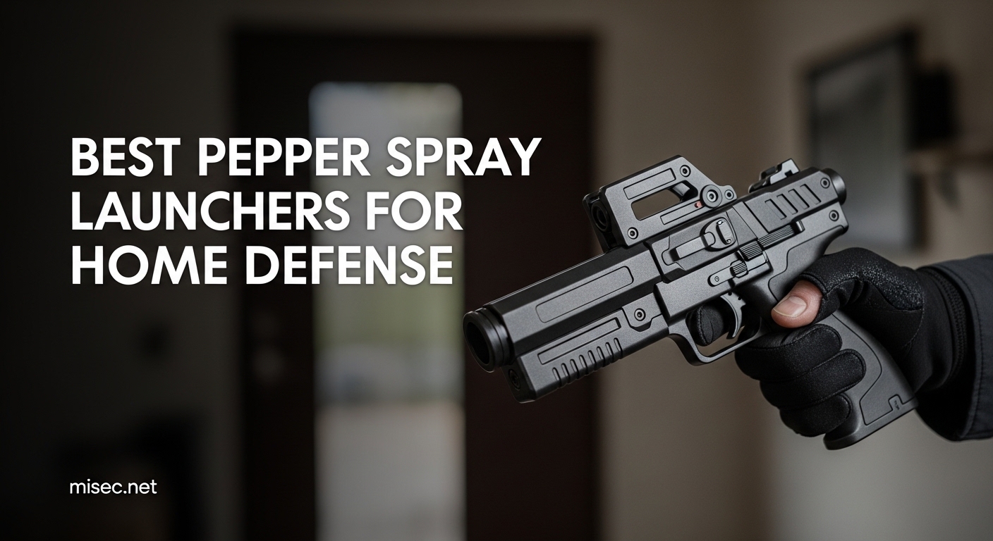 Best Pepper Spray Launchers for Home Defense