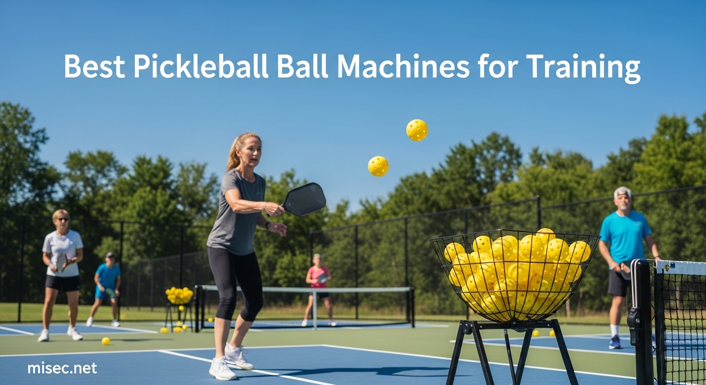 Best Pickleball Ball Machines for Training
