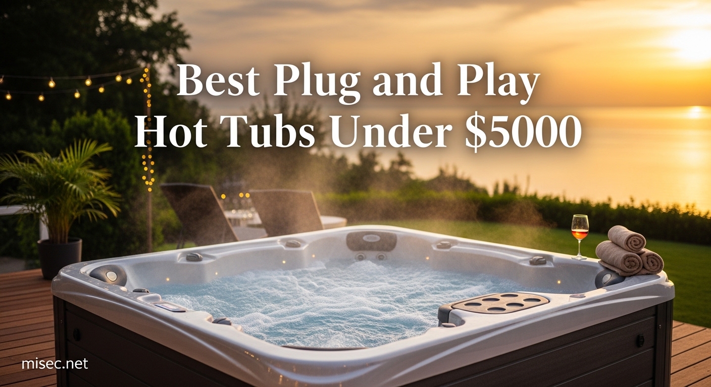 Best Plug and Play Hot Tubs Under $5000
