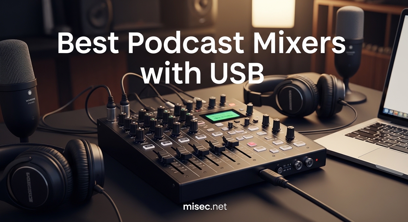 Best Podcast Mixers with USB