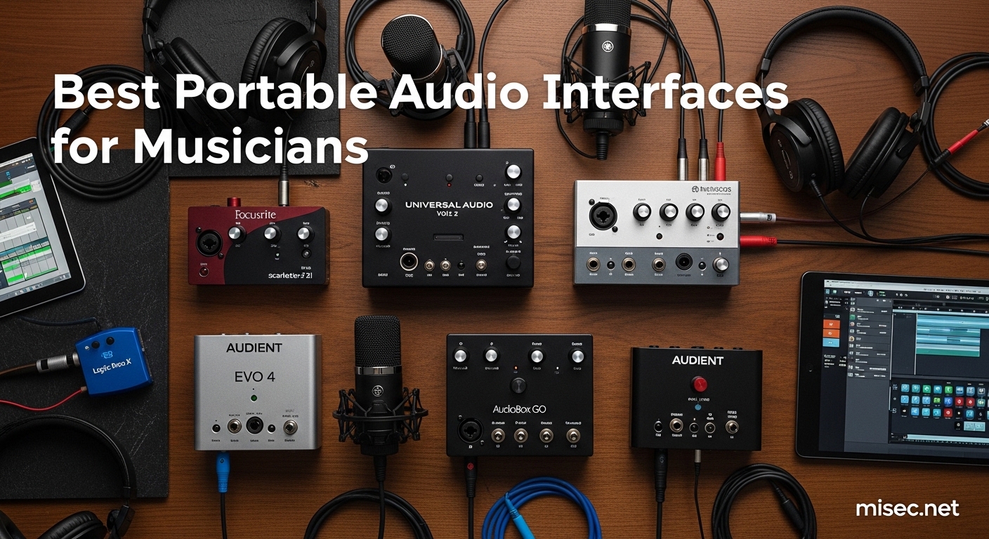 Best Portable Audio Interfaces for Musicians