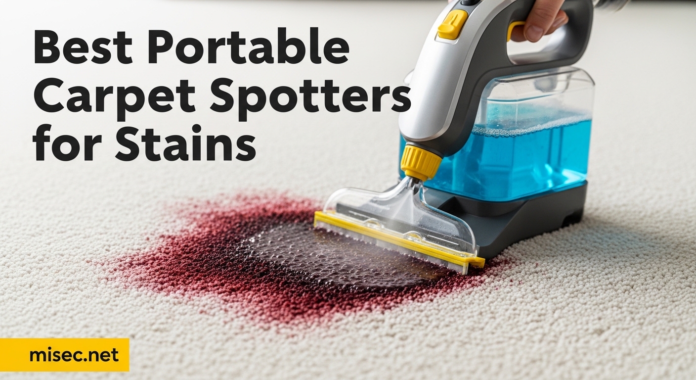 Best Portable Carpet Spotters for Stains