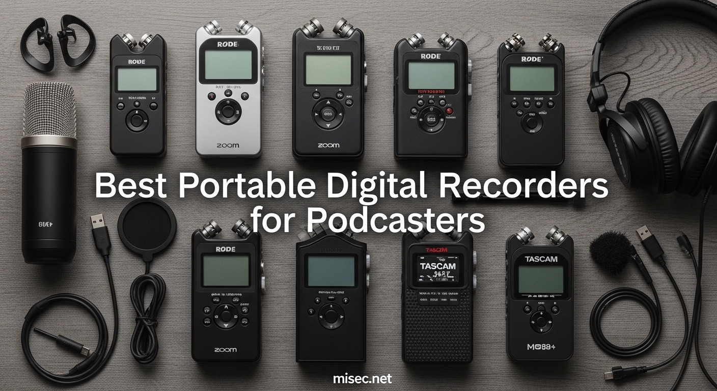 Best Portable Digital Recorders for Podcasters
