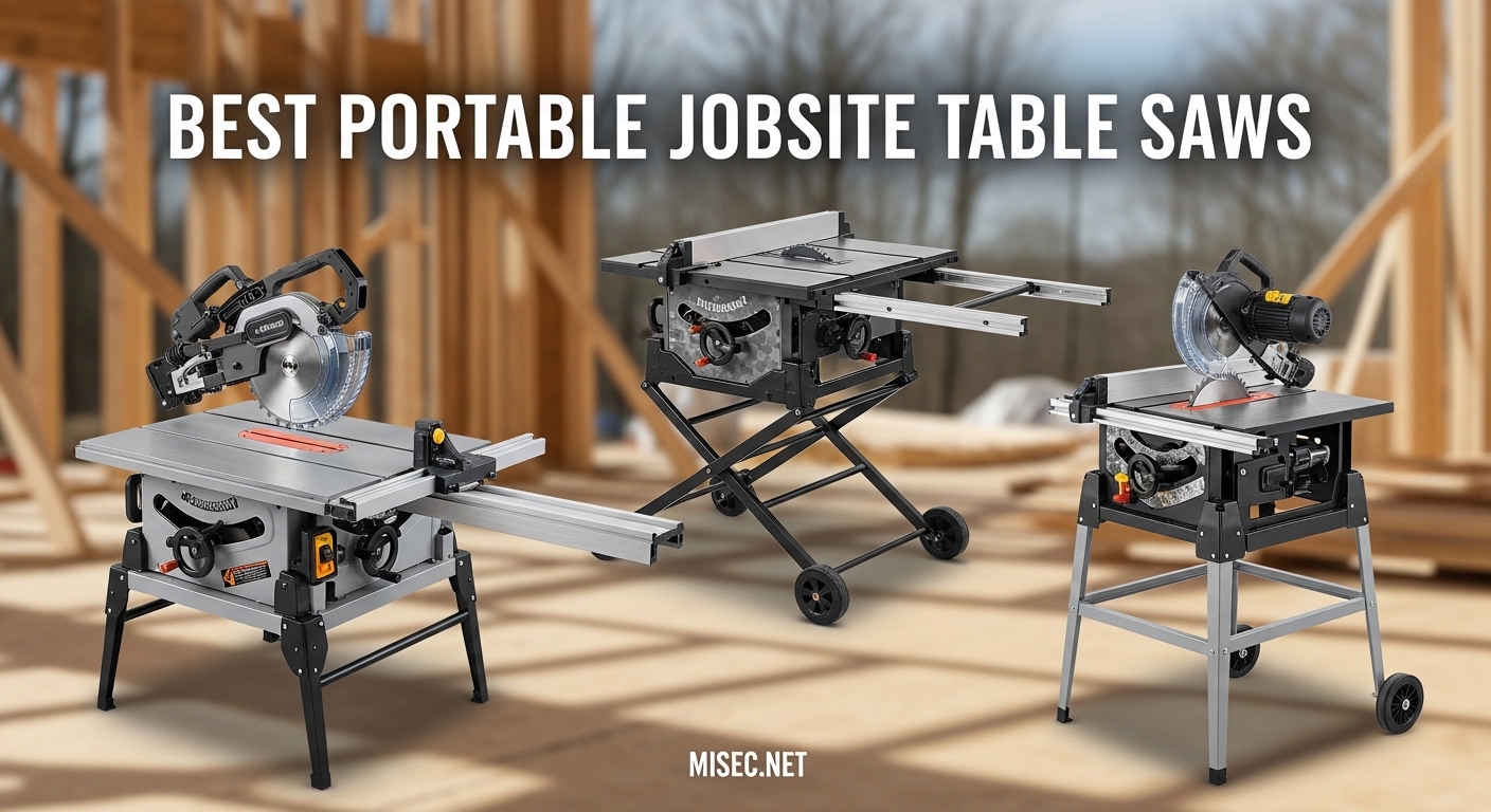 Best Portable Jobsite Table Saws