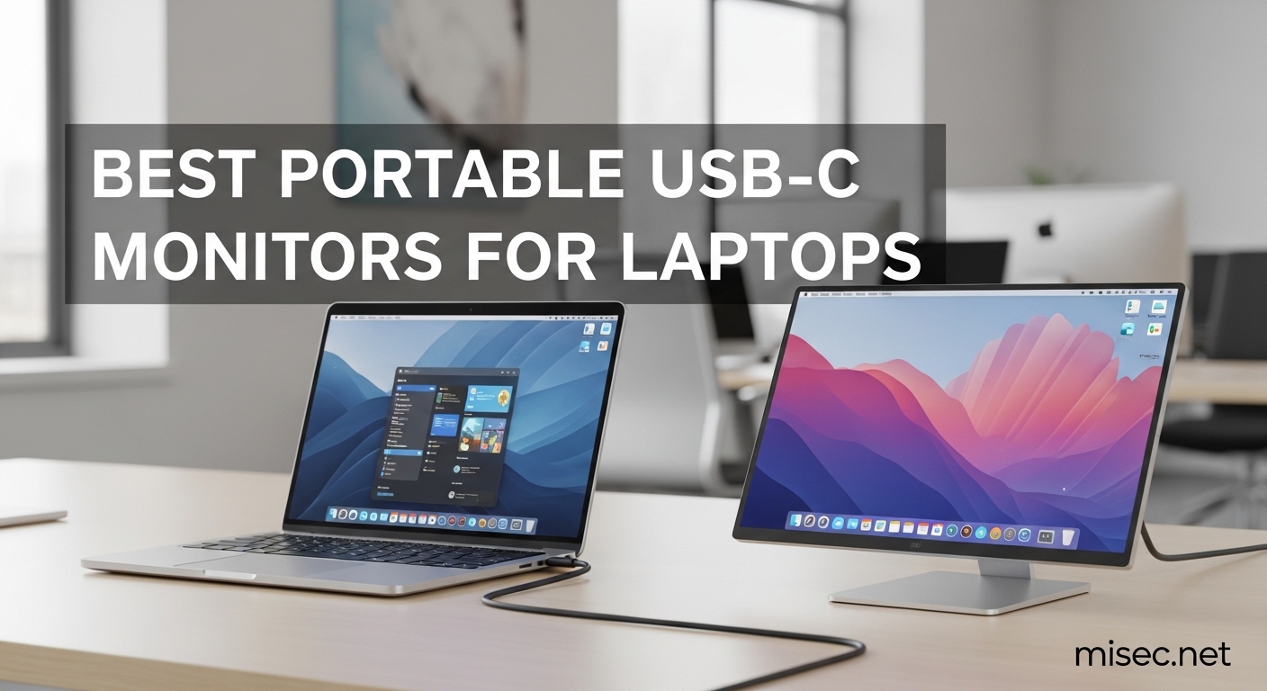 Best Portable USB-C Monitors for Laptops