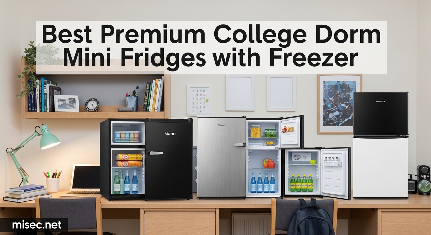 Best Premium College Dorm Mini Fridges with Freezer