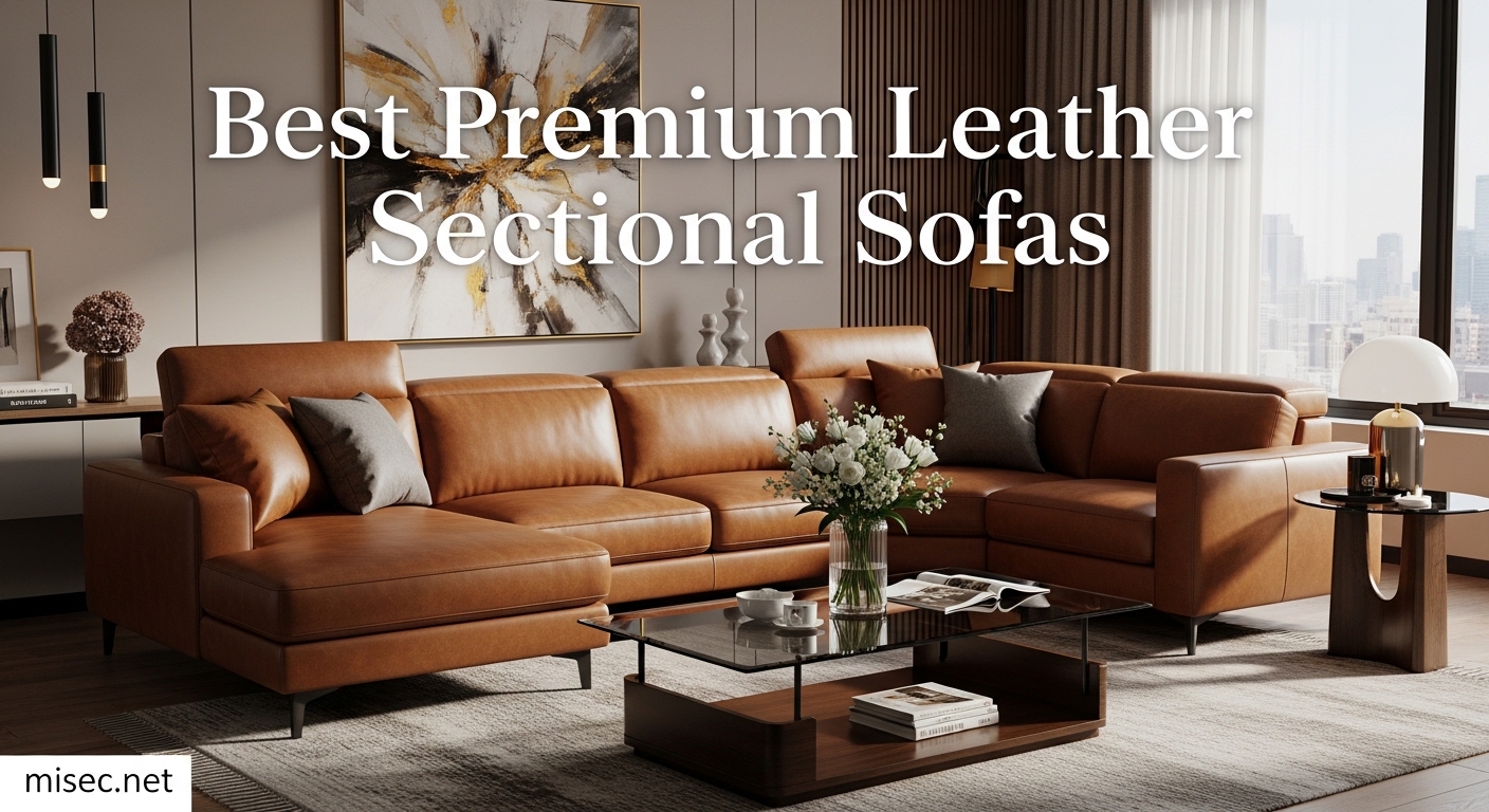 Best Premium Leather Sectional Sofas