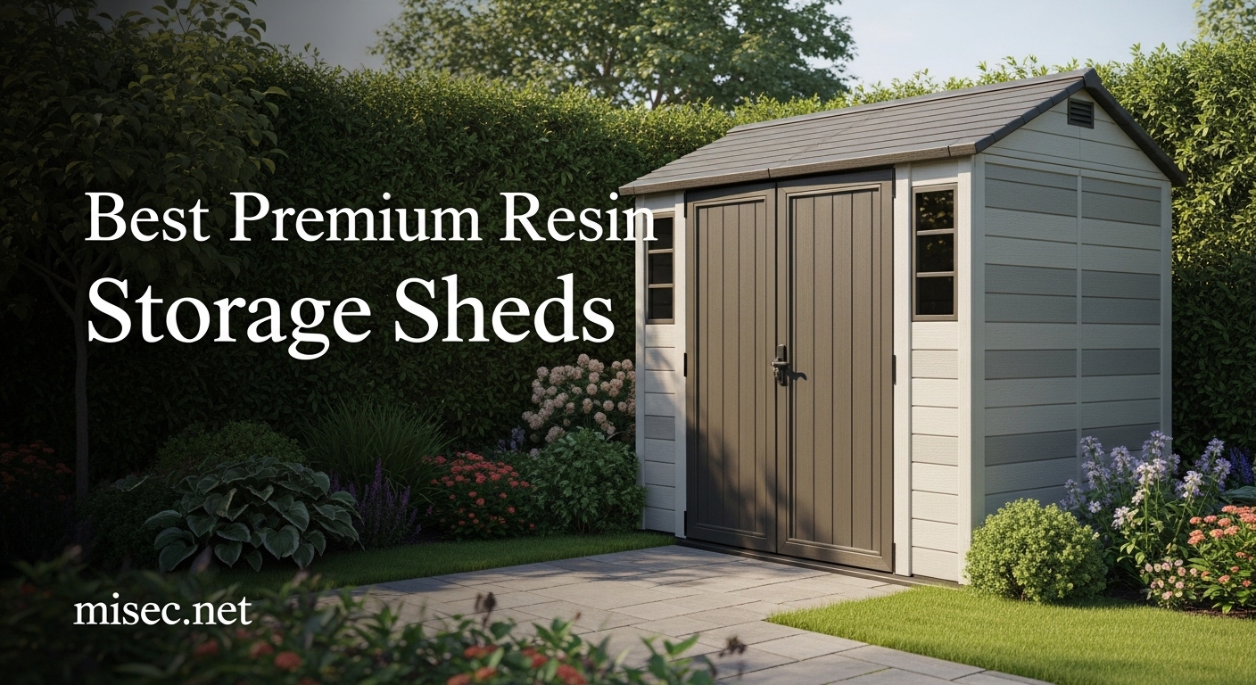 Best Premium Resin Storage Sheds