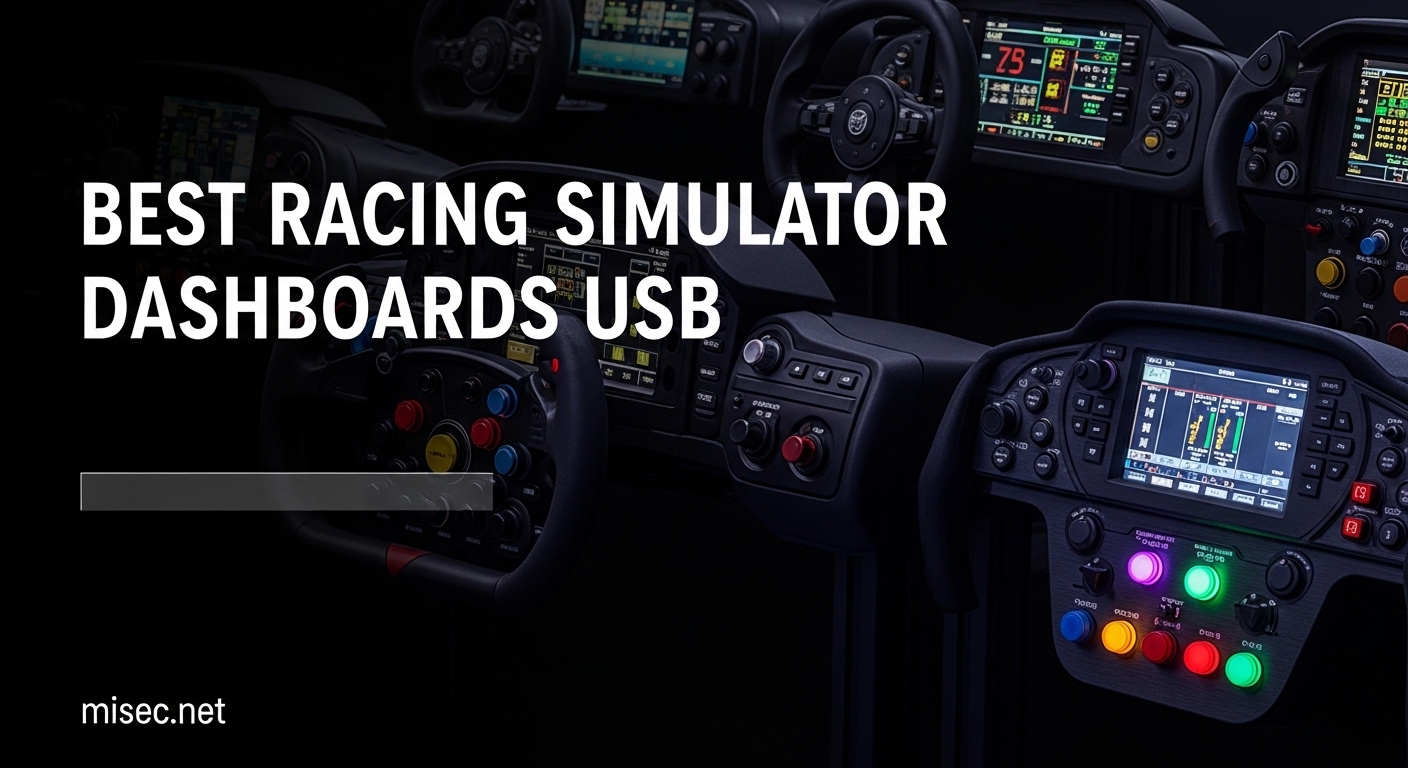 Best Racing Simulator Dashboards USB
