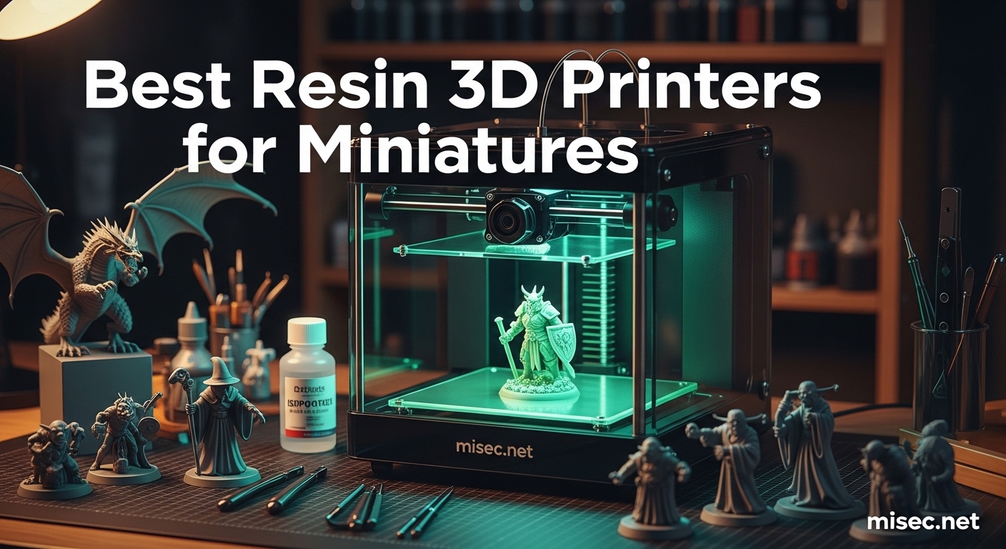 Best Resin 3D Printers for Miniatures