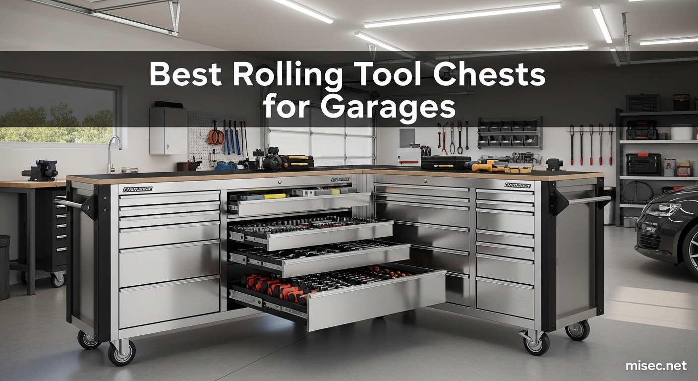 Best Rolling Tool Chests for Garages
