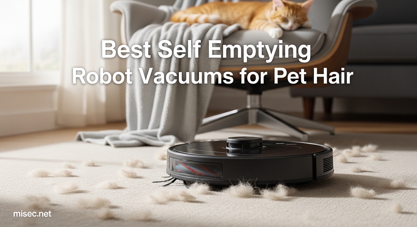 Best Self Emptying Robot Vacuums for Pet Hair