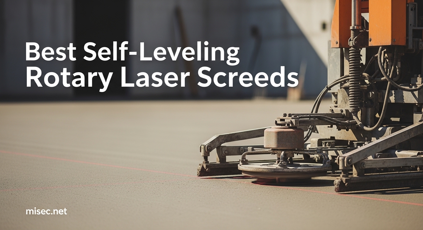 Best Self-Leveling Rotary Laser Screeds