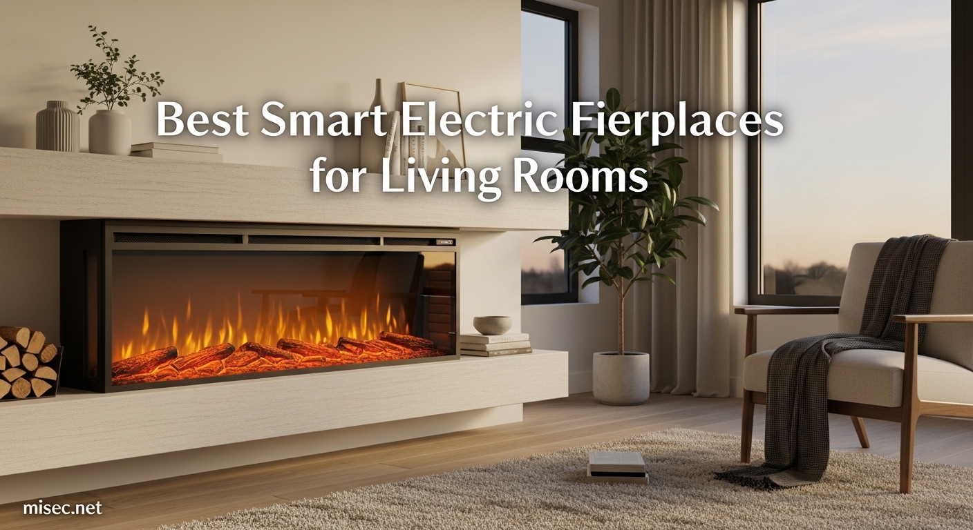 Best Smart Electric Fireplaces for Living Rooms