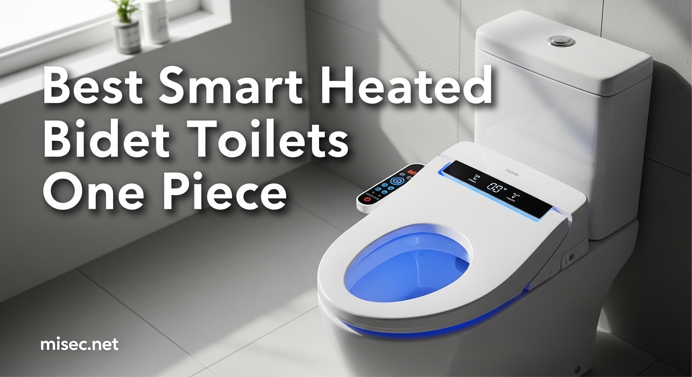 Best Smart Heated Bidet Toilets One Piece