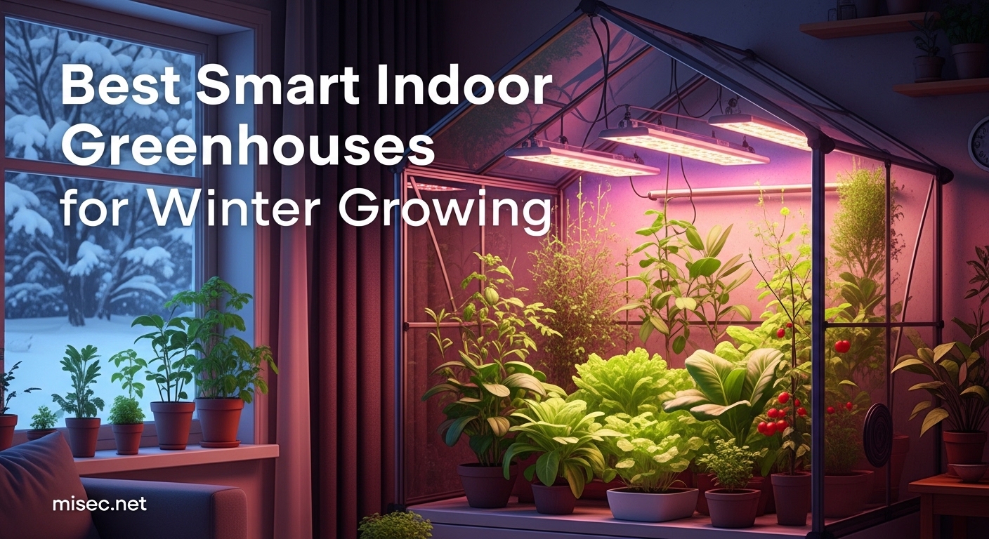 Best Smart Indoor Greenhouses for Winter Growing