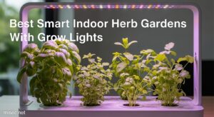 Best Smart Indoor Herb Gardens With Grow Lights