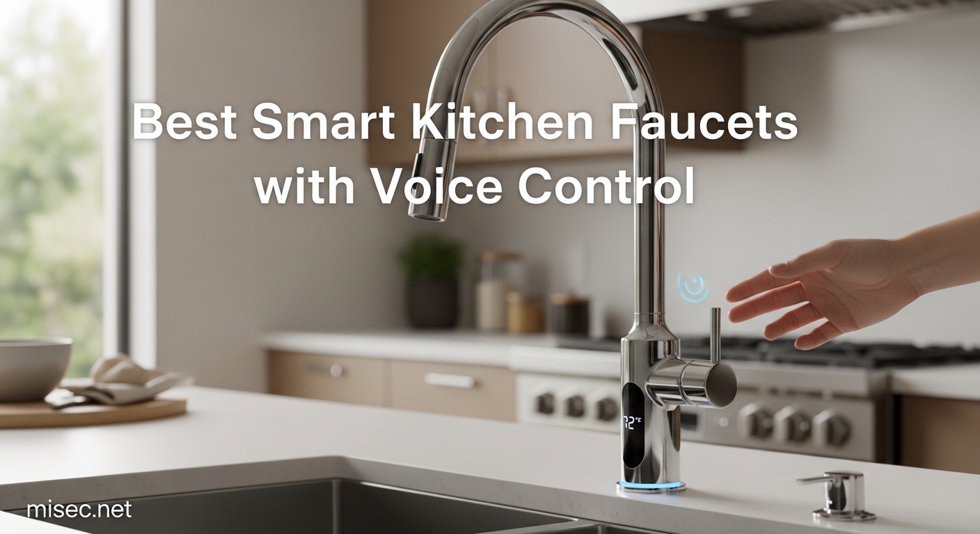 Best Smart Kitchen Faucets with Voice Control