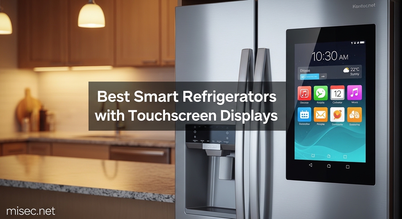 Best Smart Refrigerators with Touchscreen Displays