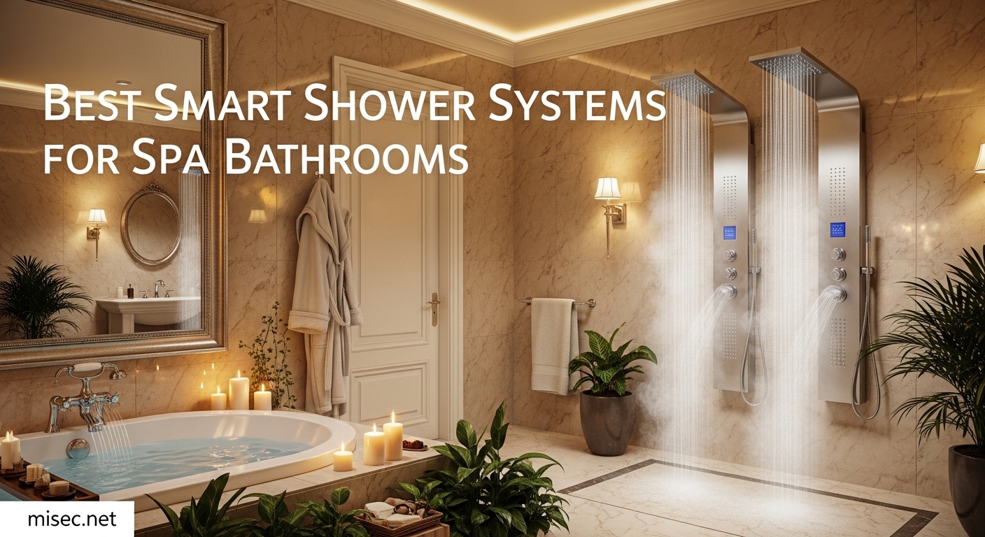 Best Smart Shower Systems for Spa Bathrooms