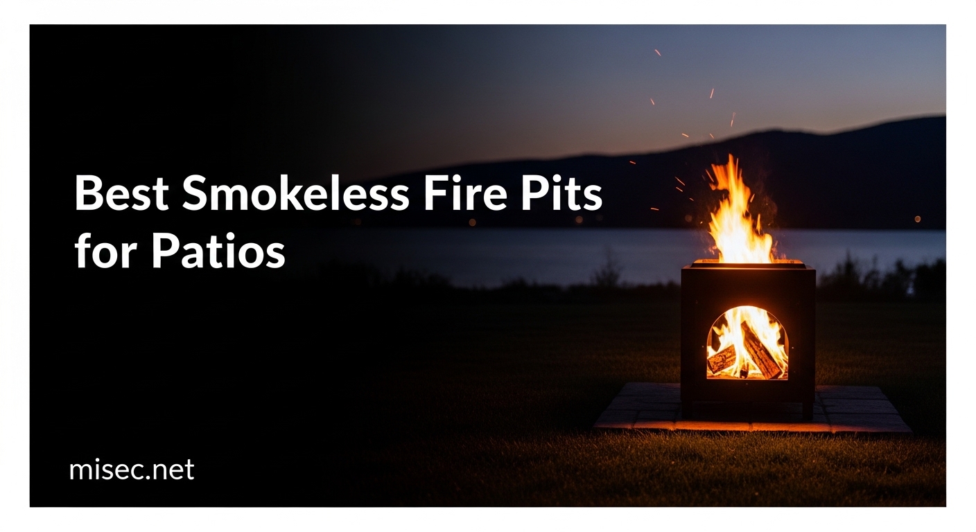 Best Smokeless Fire Pits for Patios