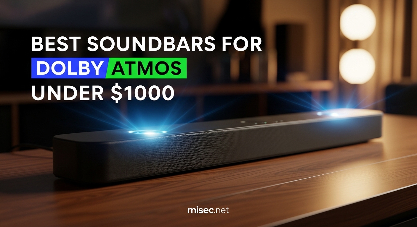 Best Soundbars for Dolby Atmos Under $1000