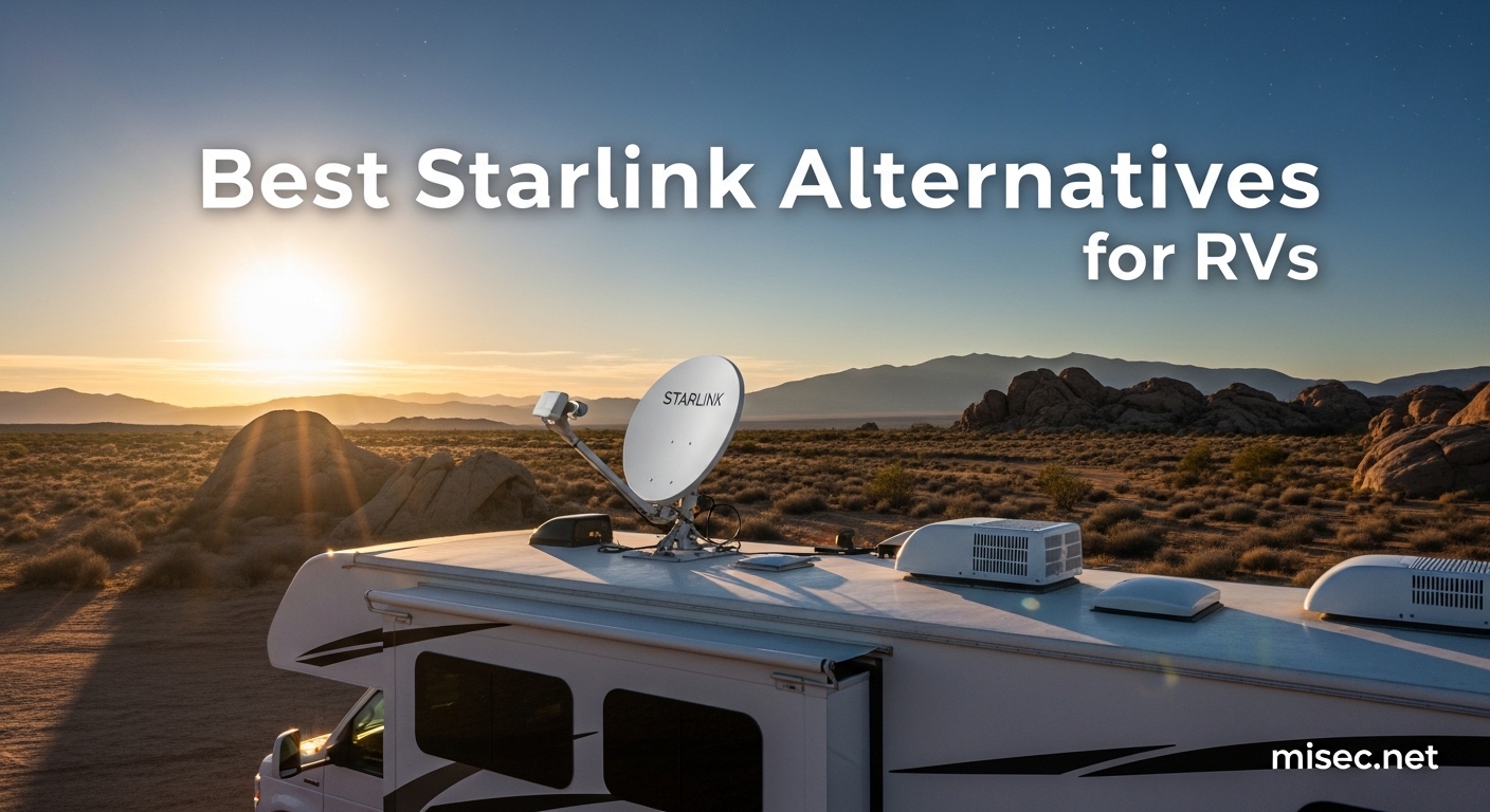 Best Starlink Alternatives for RVs