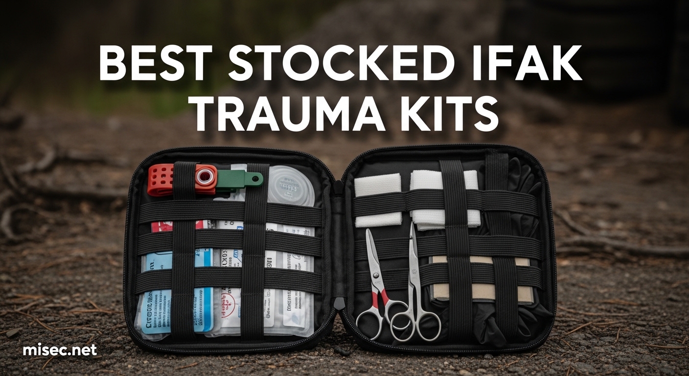 Best Stocked IFAK Trauma Kits