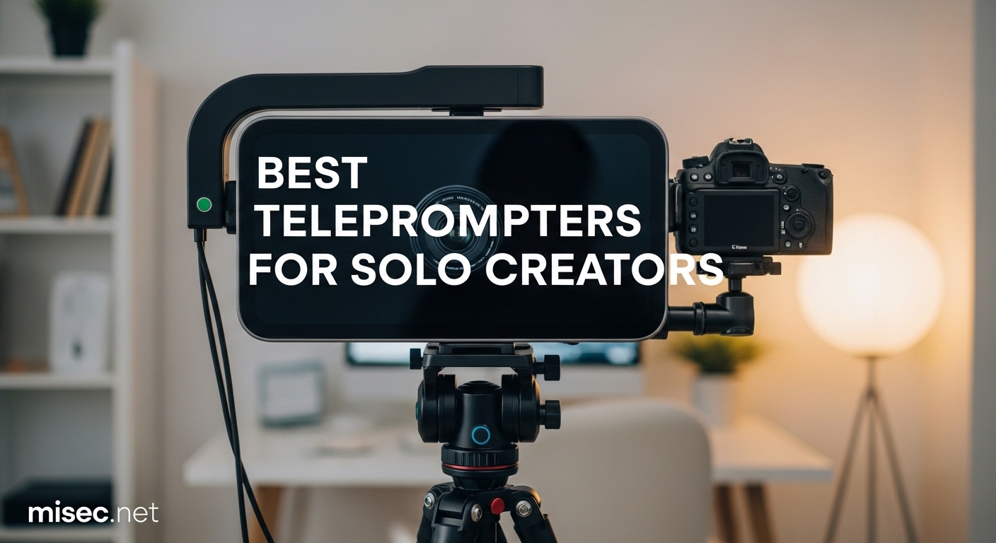 Best Teleprompters for Solo Creators