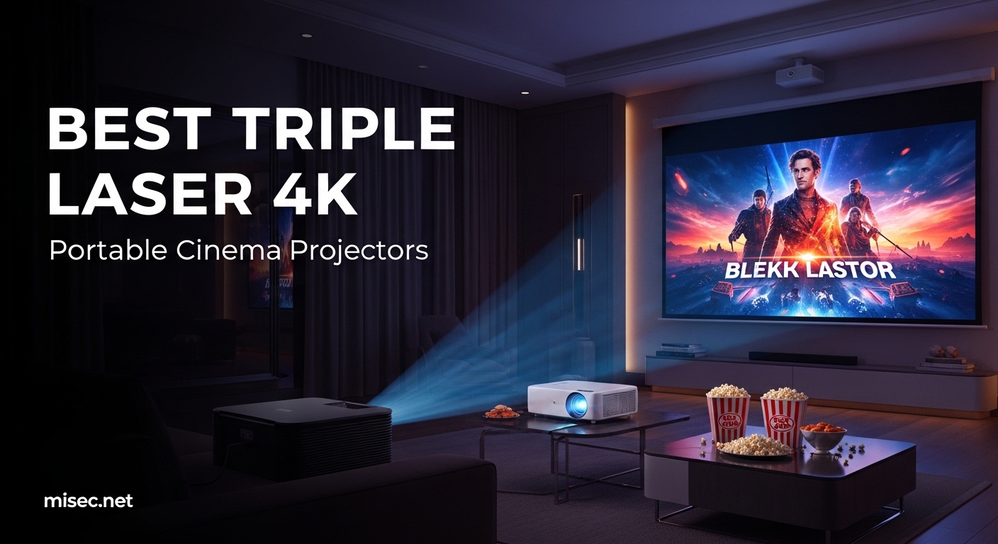 Best Triple Laser 4K Portable Cinema Projectors