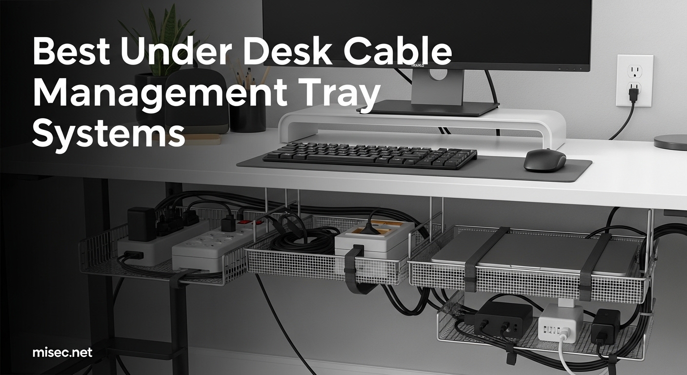Best Under Desk Cable Management Tray Systems
