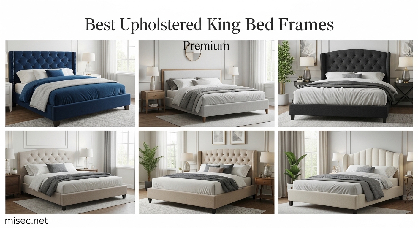 Best Upholstered King Bed Frames Premium