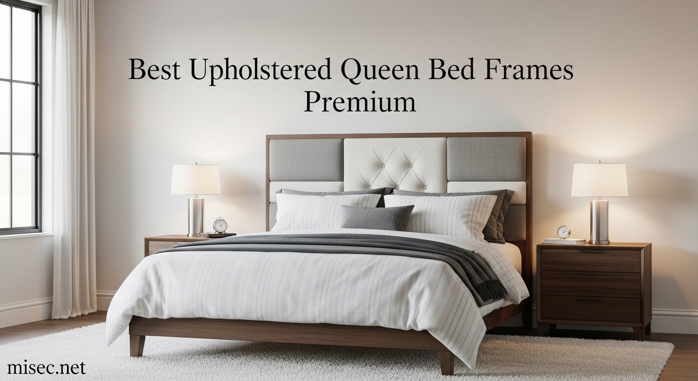 Best Upholstered Queen Bed Frames Premium