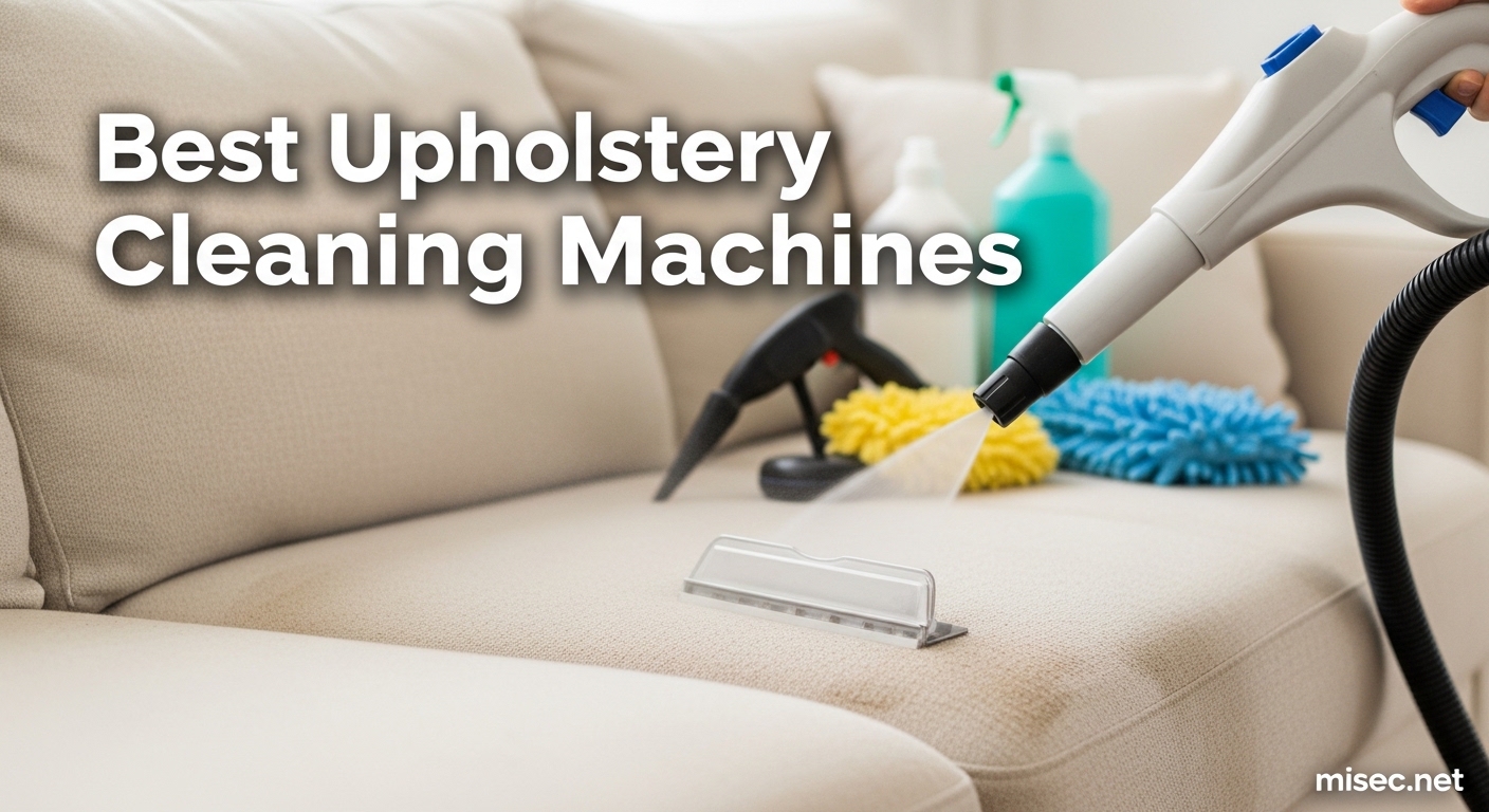 Best Upholstery Cleaning Machines
