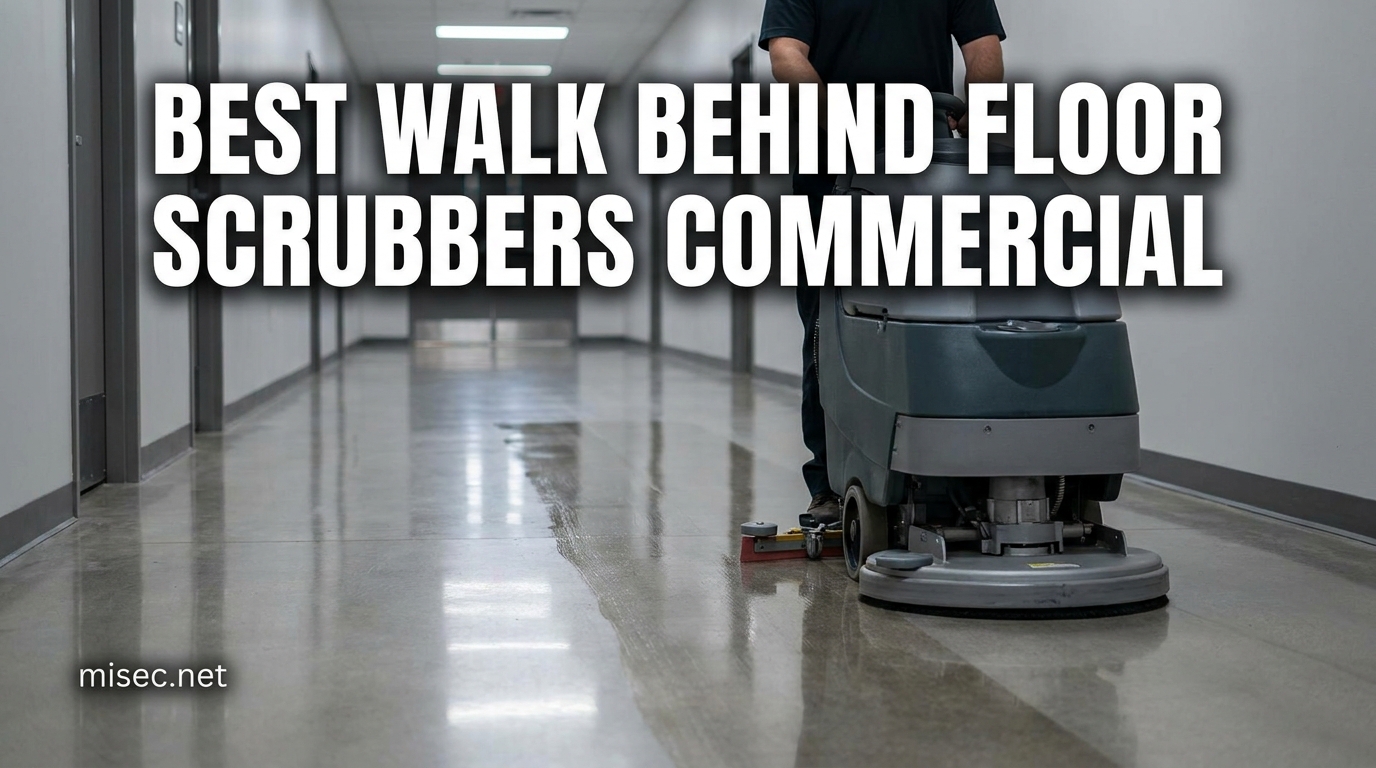 Best Walk Behind Floor Scrubbers Commercial