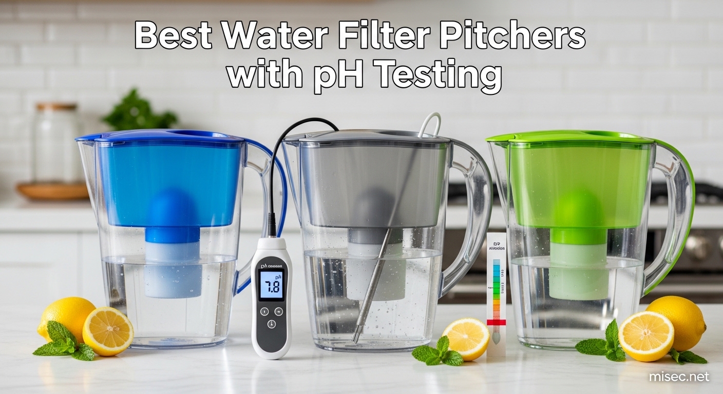 Best Water Filter Pitchers with pH Testing