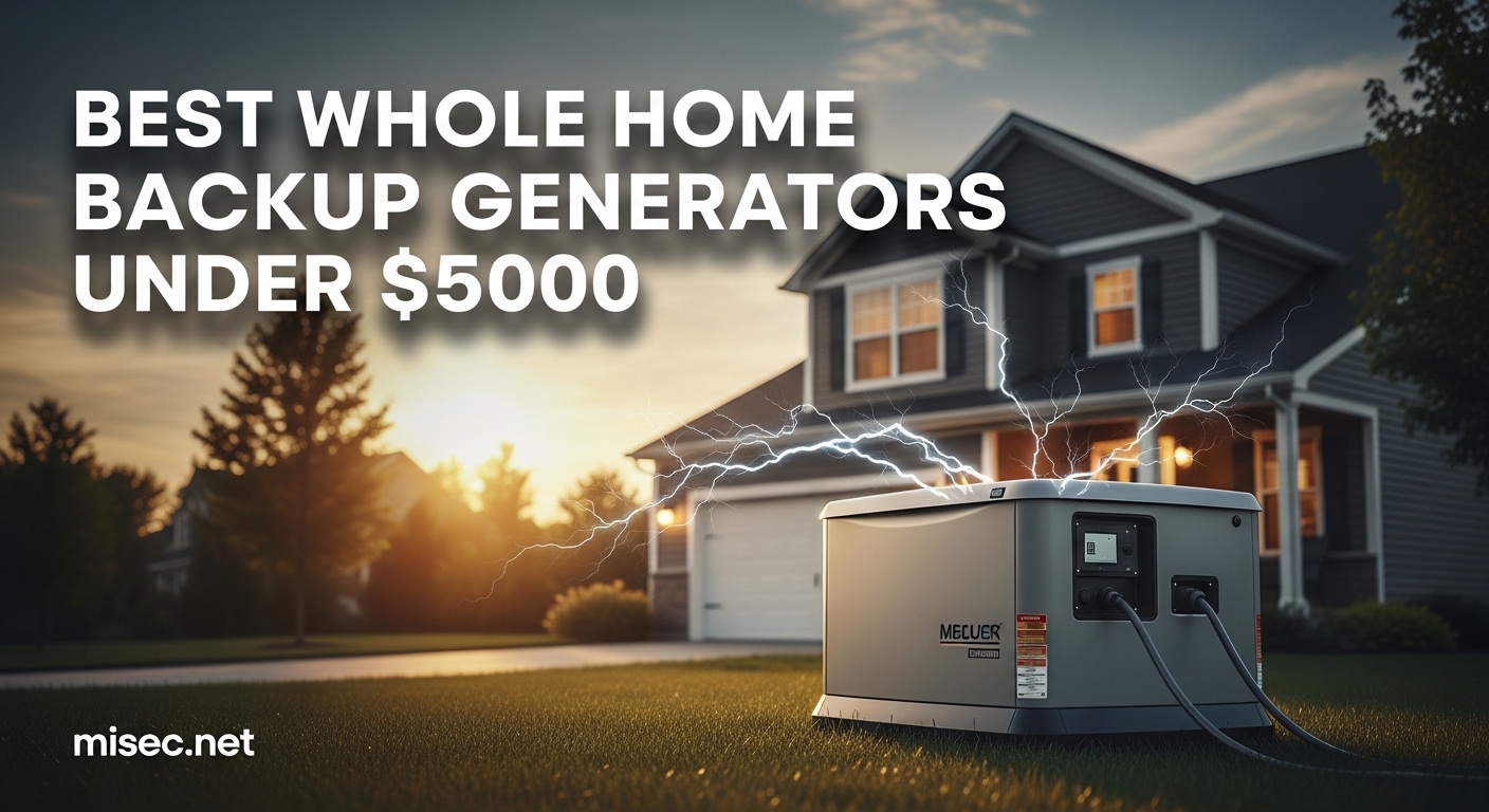 Best Whole Home Backup Generators Under $5000