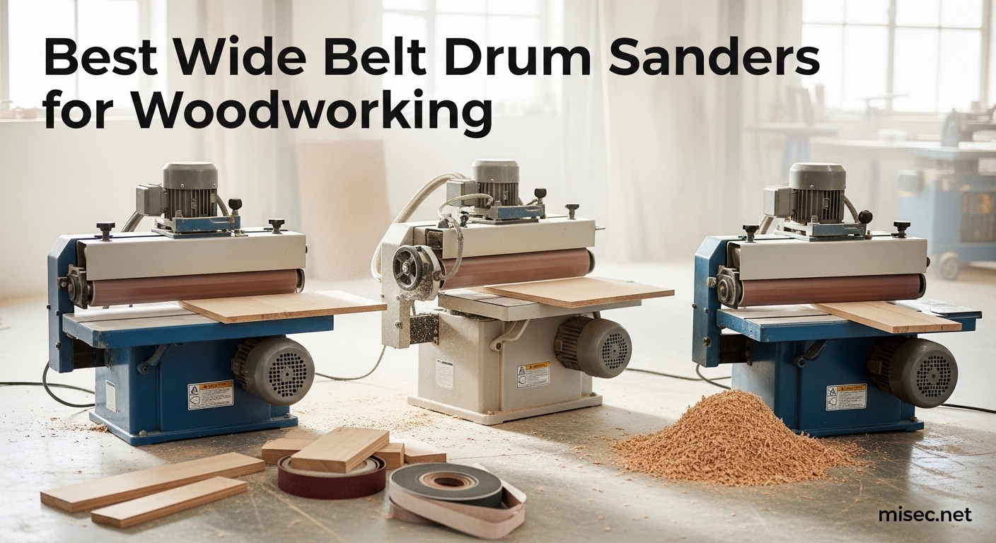 Best Wide Belt Drum Sanders for Woodworking
