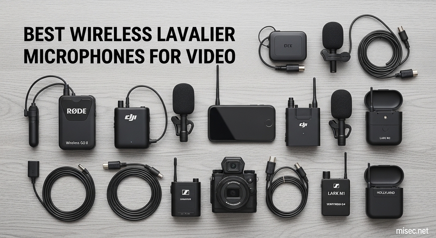 Best Wireless Lavalier Microphones for Video